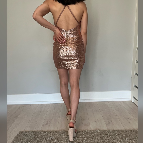 Pink sparkly dress - Picture 2 of 2